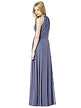 Rear View Thumbnail - French Blue After Six Bridesmaid Dress 6704
