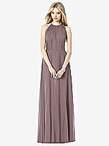 Front View Thumbnail - French Truffle After Six Bridesmaid Dress 6704