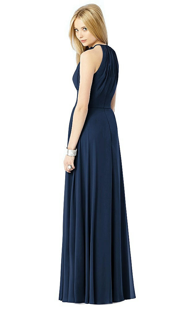 Back View - Midnight Navy After Six Bridesmaid Dress 6704
