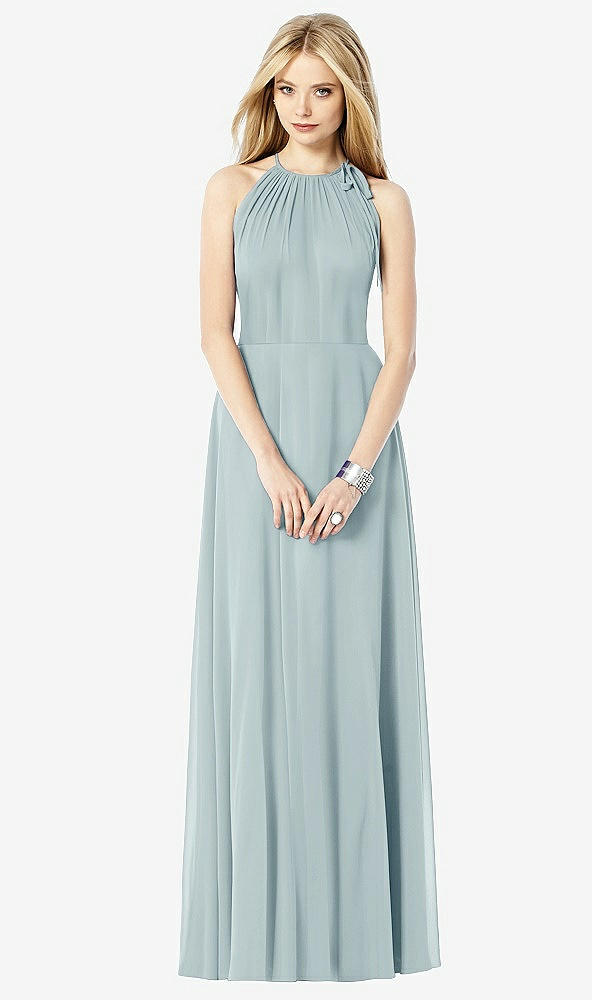 Front View - Morning Sky After Six Bridesmaid Dress 6704