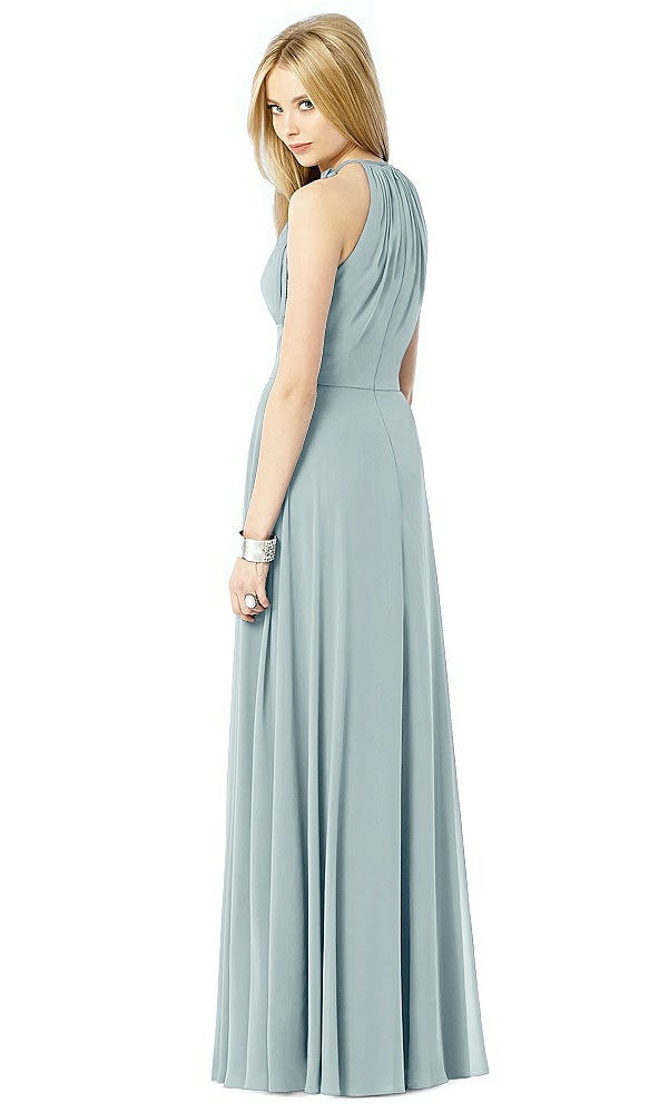 Back View - Morning Sky After Six Bridesmaid Dress 6704