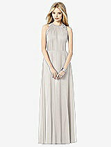Front View Thumbnail - Oyster After Six Bridesmaid Dress 6704