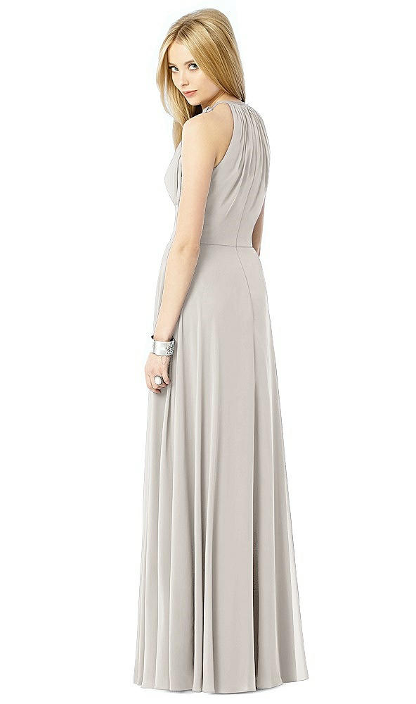 Back View - Oyster After Six Bridesmaid Dress 6704