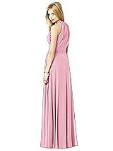 Rear View Thumbnail - Peony Pink After Six Bridesmaid Dress 6704