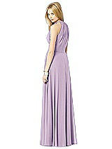 Rear View Thumbnail - Pale Purple After Six Bridesmaid Dress 6704