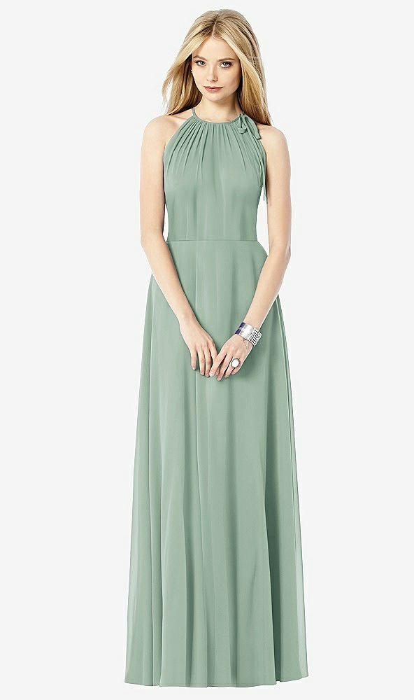 Front View - Seagrass After Six Bridesmaid Dress 6704
