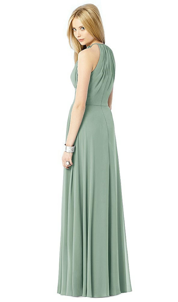 Back View - Seagrass After Six Bridesmaid Dress 6704