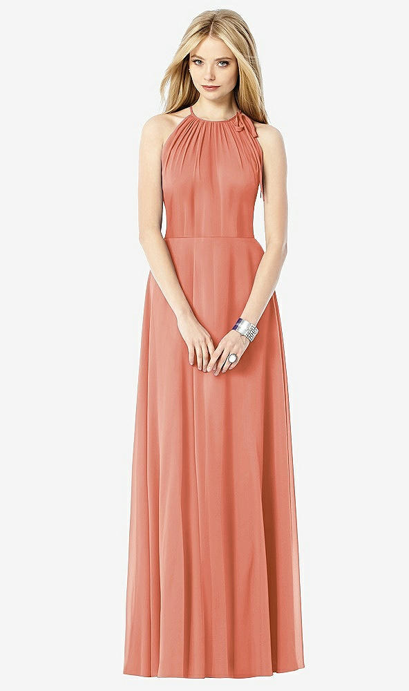Front View - Terracotta Copper After Six Bridesmaid Dress 6704