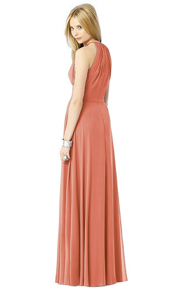 Back View - Terracotta Copper After Six Bridesmaid Dress 6704