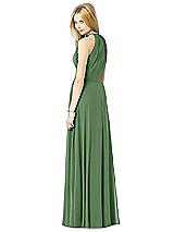 Rear View Thumbnail - Vineyard Green After Six Bridesmaid Dress 6704