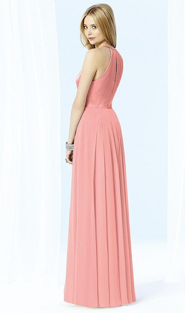 Back View - Apricot After Six Bridesmaid Dress 6705