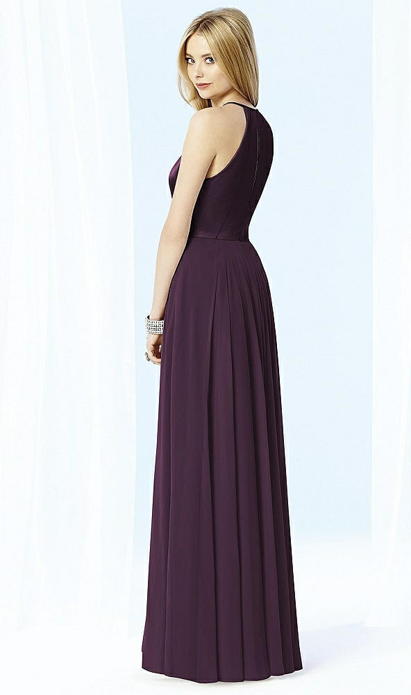 Back View - Aubergine After Six Bridesmaid Dress 6705