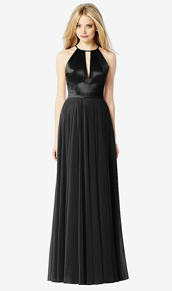 Front View - Black After Six Bridesmaid Dress 6705