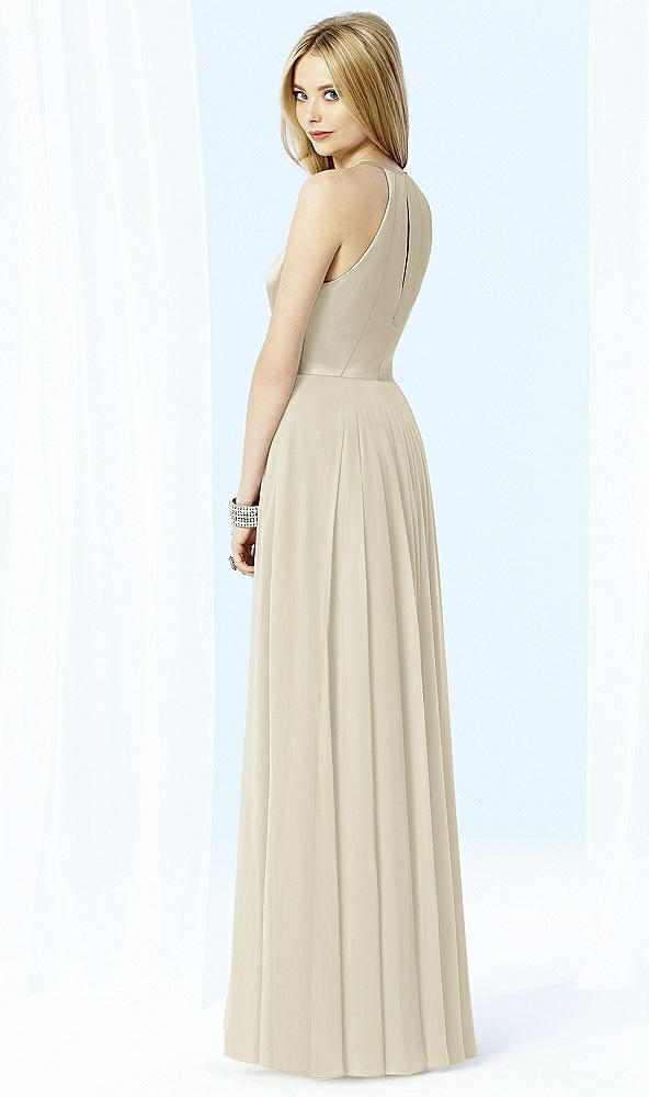 Back View - Champagne After Six Bridesmaid Dress 6705