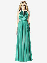 Front View Thumbnail - Pantone Turquoise After Six Bridesmaid Dress 6705