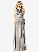 Front View Thumbnail - Taupe After Six Bridesmaid Dress 6705