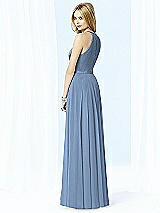 Rear View Thumbnail - Windsor Blue After Six Bridesmaid Dress 6705
