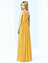 Rear View Thumbnail - NYC Yellow After Six Bridesmaid Dress 6706