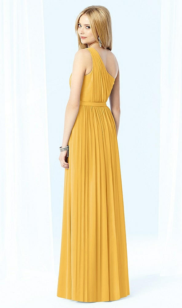 Back View - NYC Yellow After Six Bridesmaid Dress 6706