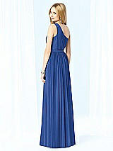 Rear View Thumbnail - Classic Blue After Six Bridesmaid Dress 6706