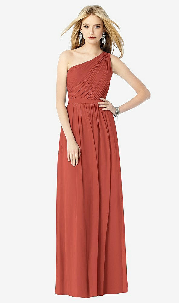 Front View - Amber Sunset After Six Bridesmaid Dress 6706
