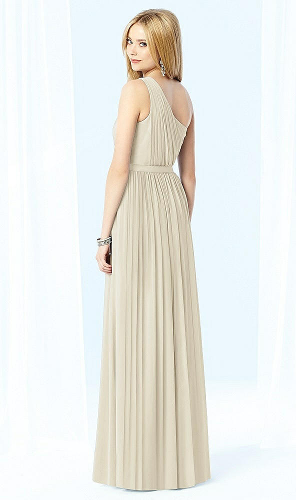 Back View - Champagne After Six Bridesmaid Dress 6706