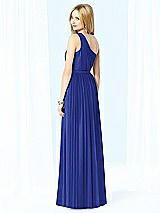 Rear View Thumbnail - Cobalt Blue After Six Bridesmaid Dress 6706