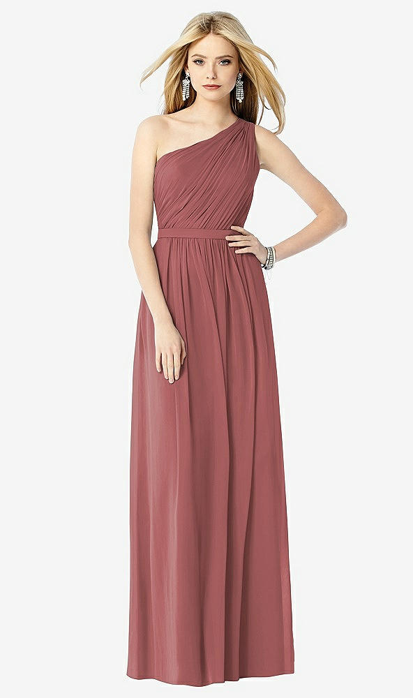 Front View - English Rose After Six Bridesmaid Dress 6706