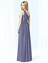 Rear View Thumbnail - French Blue After Six Bridesmaid Dress 6706