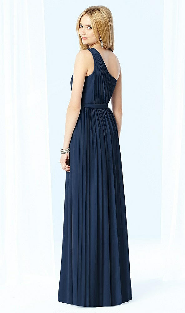 Back View - Midnight Navy After Six Bridesmaid Dress 6706