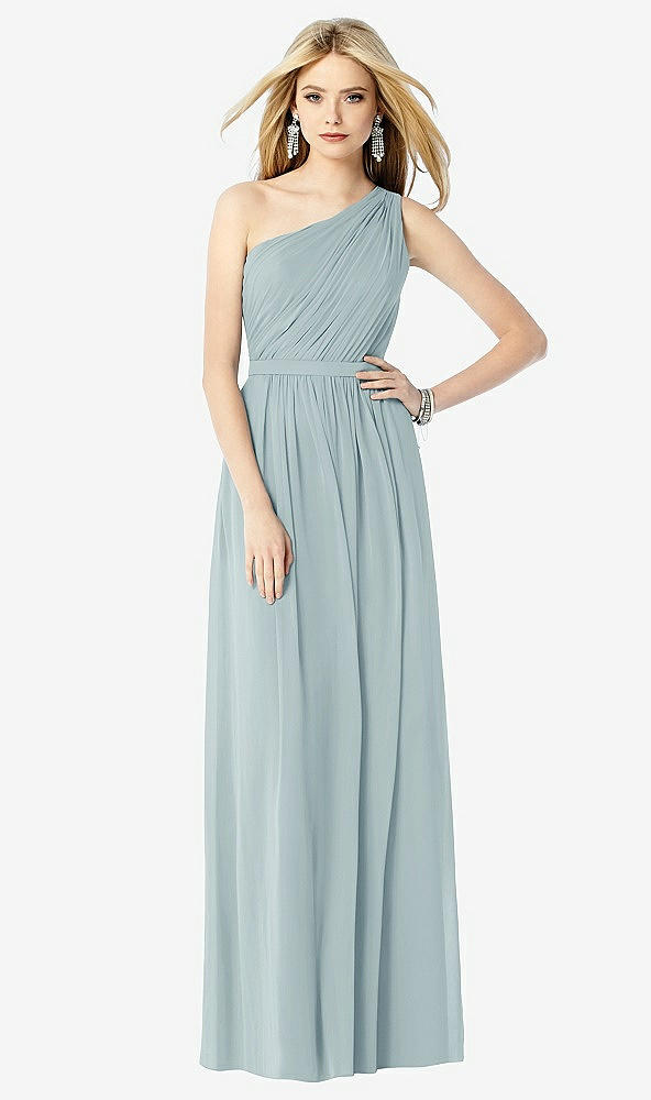 Front View - Morning Sky After Six Bridesmaid Dress 6706