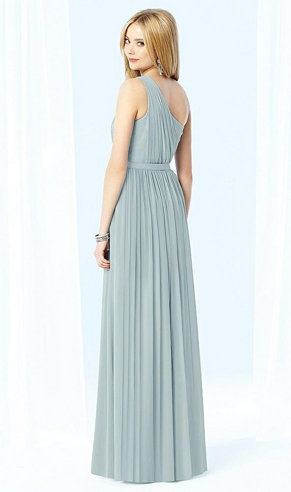 Back View - Morning Sky After Six Bridesmaid Dress 6706