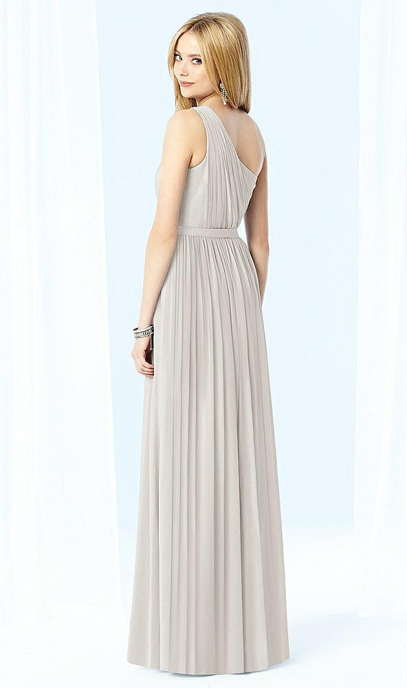 Back View - Oyster After Six Bridesmaid Dress 6706