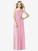 Front View Thumbnail - Peony Pink After Six Bridesmaid Dress 6706