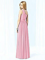 Rear View Thumbnail - Peony Pink After Six Bridesmaid Dress 6706