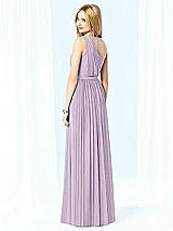 Rear View Thumbnail - Pale Purple After Six Bridesmaid Dress 6706
