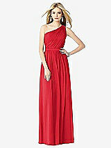Front View Thumbnail - Parisian Red After Six Bridesmaid Dress 6706