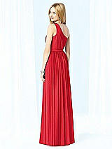 Rear View Thumbnail - Parisian Red After Six Bridesmaid Dress 6706