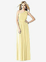 Front View Thumbnail - Pale Yellow After Six Bridesmaid Dress 6706