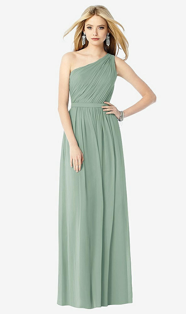 Front View - Seagrass After Six Bridesmaid Dress 6706