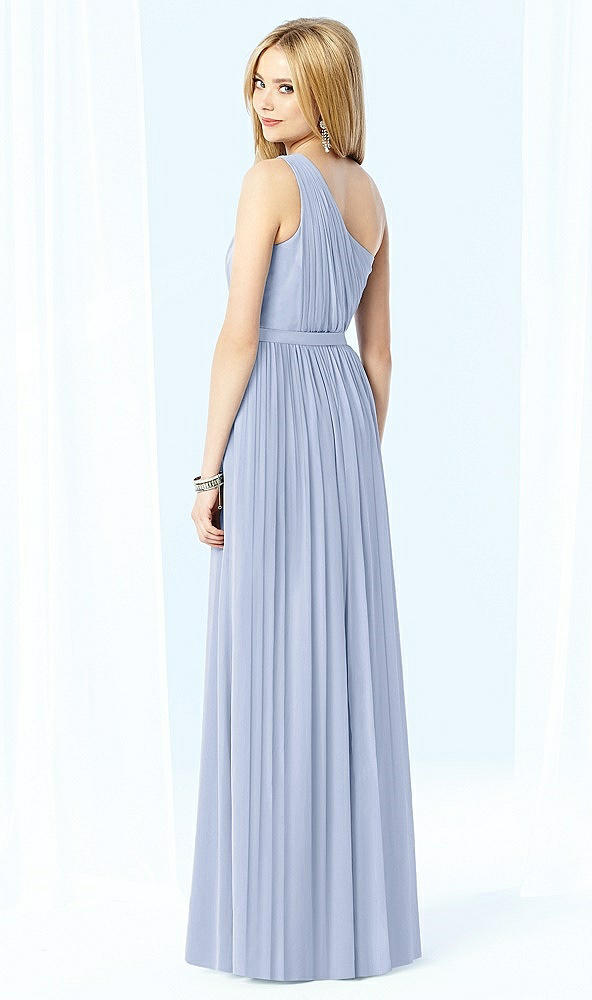 Back View - Sky Blue After Six Bridesmaid Dress 6706