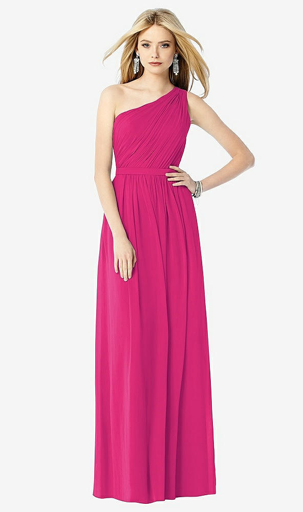 Front View - Think Pink After Six Bridesmaid Dress 6706
