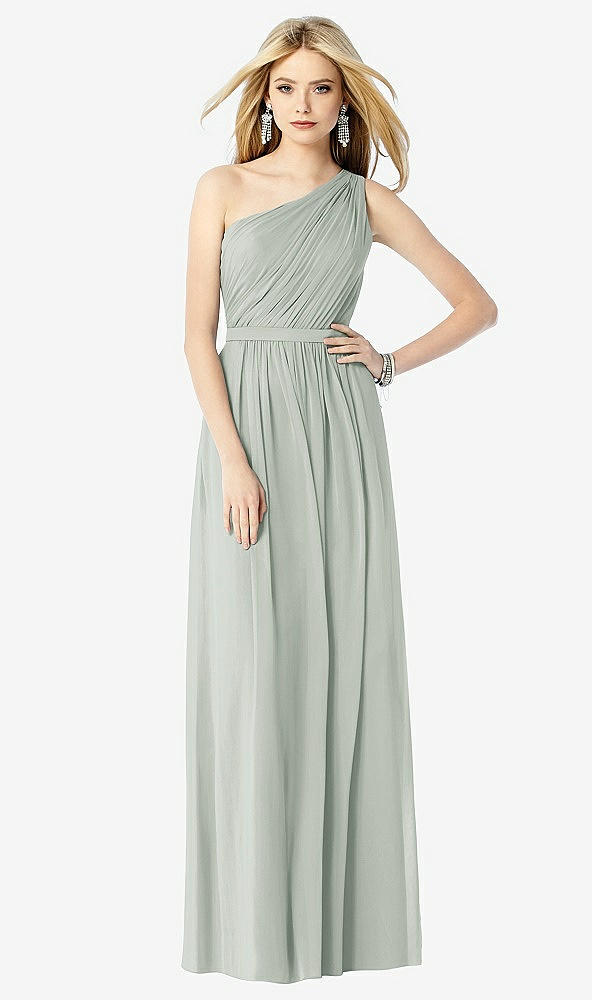 Front View - Willow Green After Six Bridesmaid Dress 6706