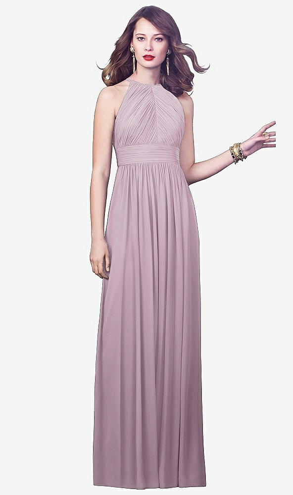 Front View - Suede Rose Dessy Collection Style 2918