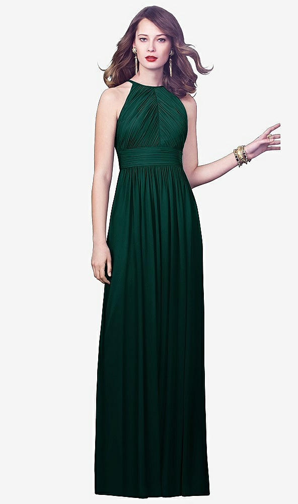 Front View - Evergreen Dessy Collection Style 2918