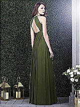 Rear View Thumbnail - Olive Green Dessy Collection Style 2918