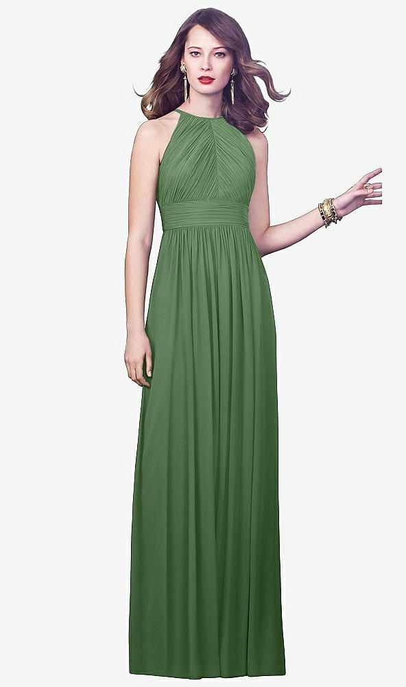 Front View - Vineyard Green Dessy Collection Style 2918