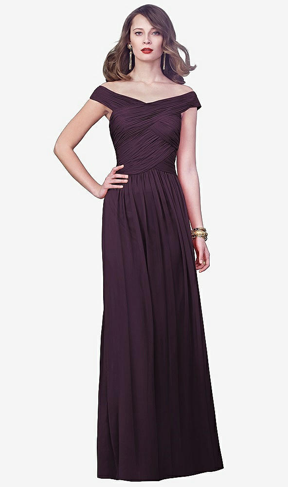 Front View - Aubergine Dessy Collection Style 2919
