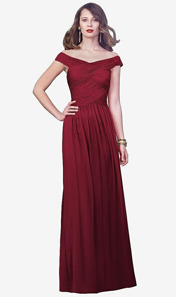 Front View - Burgundy Dessy Collection Style 2919