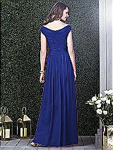 Rear View Thumbnail - Cobalt Blue Dessy Collection Style 2919